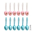 thumbnail image 3 of Painted Bunny Easter Eggs - 1.57" Multicolor Egg Decorations, 12Pcs Holiday Party and Egg Hunting Supplies, Reusable Spring Party Decor, 3 of 6