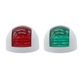 thumbnail image 1 of LED Marine Navigation Lights Hemispheric Bow Pontoon Skiff Power Boat Signal Warning Signal Lamp for Marine Boat ,High Bright, 1 of 7