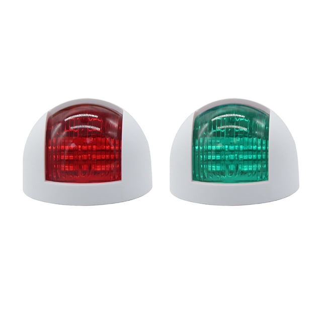 LED Marine Navigation Lights Hemispheric Bow Pontoon Skiff Power Boat Signal Warning Signal Lamp for Marine Boat ,High Bright