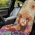 thumbnail image 4 of XYZCANDO Cow Pattern Sweatproof Car Seat Towel Cover for Running Hiking, Washable Soft Car Seat Cover Towel, 4 of 11