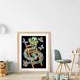 thumbnail image 4 of 5D DIY diamante pintura animal taladro parcial Rhinestone mosaico arte imagen Kit FLhrweasw Nuevo, 4 of 9