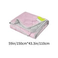 thumbnail image 3 of Home Savings Items!Kyusrd Cool Feeling Silk Fiber Summer Comforter Summer Cooler Gift Comforter Conditioner Comforter Solid Color, 3 of 6
