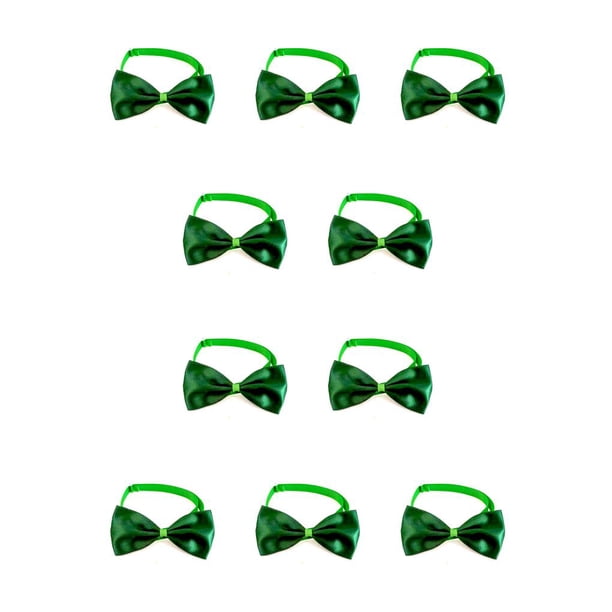 Collares para perros Billuyoard Corbata de lazo Accesorios para mascotas ajustables Decoraciones Cachorro Verde