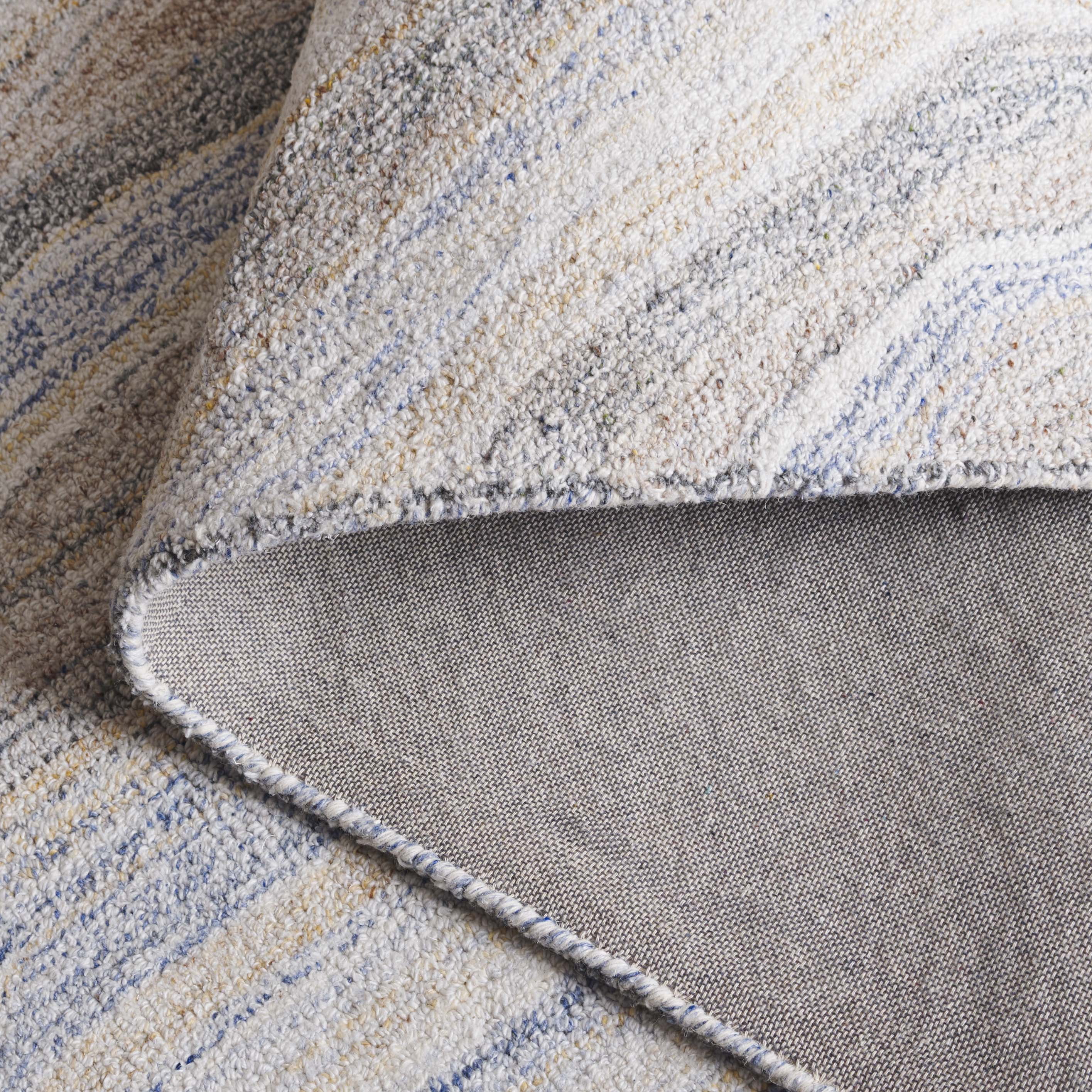 SAFAVIEH Renewal Rory Abstract Area Rug, Beige/Gray, 6' x 6' Round