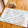 thumbnail image 5 of Home Decor Rugs, Saloon Rug, Modern Rugs, Corridor Rug, Positive Rug, Large Rugs, Motivation Rug, Housewarming Gift Rugs, Pattern Rugs, 1.7'x2.3' - 50x70 cm, 5 of 8