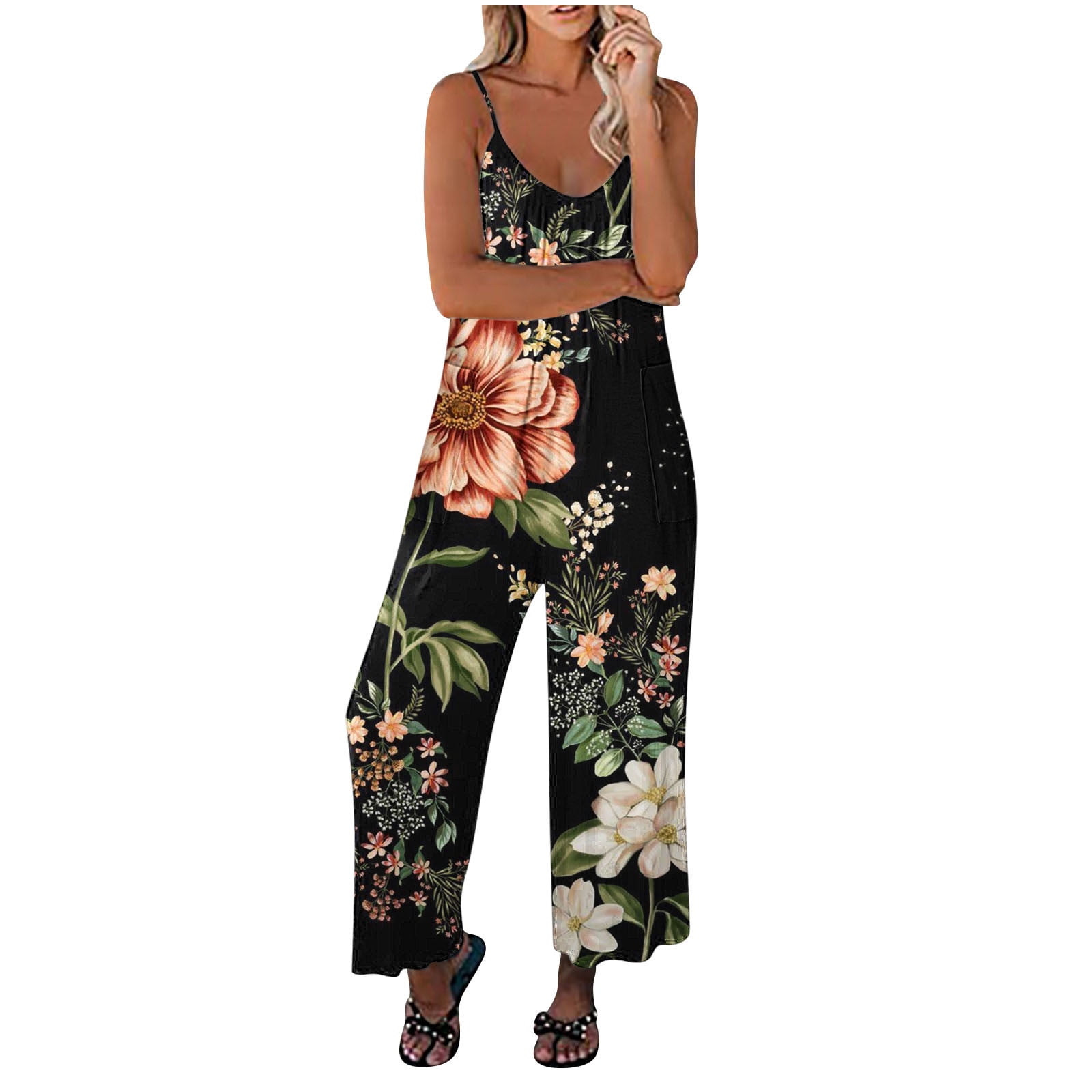 Funicet Jumpsuit for Women Casual Summer,Jumpsuits for Women