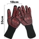 thumbnail image 2 of Guantes para horno microondas resistentes al calor y ignífugos de silicona para barbacoa de alta temperatura, 2 of 5