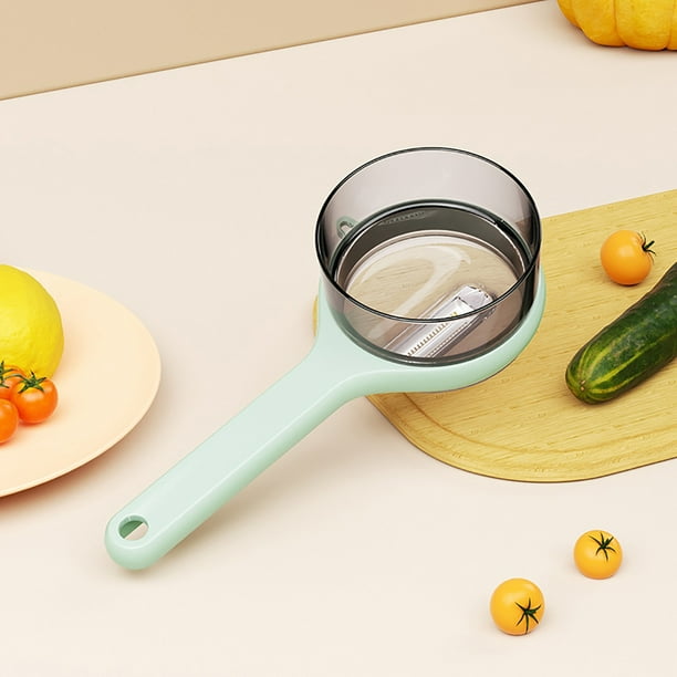 Peladores de patatas, peladores para cocina, peladores multifuncionales, tipo de almacenamiento, cuchillo pelador de acero inoxidable con caja de almacenamiento, pelador de frutas y verduras, pelador