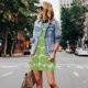 thumbnail image 4 of Easygdp Green Lemon Slices para Vestido Transpirable de Mujer, Vestido Suelto de Manga Corta con Pliegues y Bolsillos para el Verano, 4 of 7