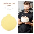 thumbnail image 4 of Miangastore 100Pcs Paper Cake Serving Trays Cake Trays Cake Boards for Birthday (Golden), 4 of 8