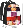 thumbnail image 2 of Nicki Minaj Backpack Large Capacity Leisure Travel Backpack Book Bag Outgoing Daypack 12.5x5.5x16.5 inch, 2 of 5