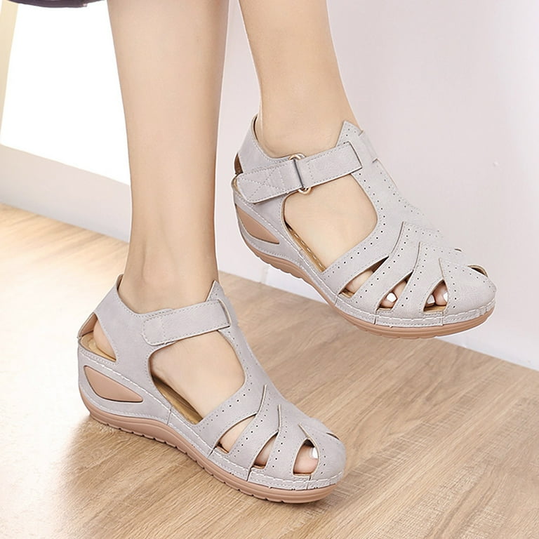 Evening sales wedge sandals