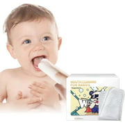 Baby Tongue Cleaner, Oral Cleaner for Baby Mouth, Infant Gum Dry Wipes, 0-36 Months, 60 Count
