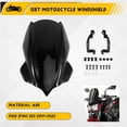 thumbnail image 4 of Motorcycle Windshield Front Windscreen Air Deflectors for, 4 of 5