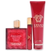 Eros Flame by Versace, 3 Piece Gift Set for Men