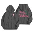 thumbnail image 1 of WILLBEST Sudadera de Mujer Merry Christmas Shirt For Women Christmas Tree Letter Print Sweatshirt Christmas Holiday Hooded Sweatshirt Grande, 1 of 4