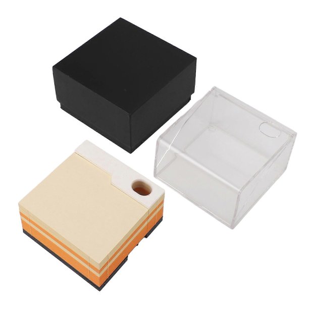 3D Pyramid Shaped Notepad with LED Light, 3D Paper Notepad, Tear-Off ...