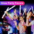 thumbnail image 4 of Eurhowing 102-Pack LED Glow Sticks, Light Up Foam Sticks with 3 Modes, LED Foam Glow Batons Flashing Party Supplies for Rally Rave Cheer, Christmas (Blue), 4 of 9