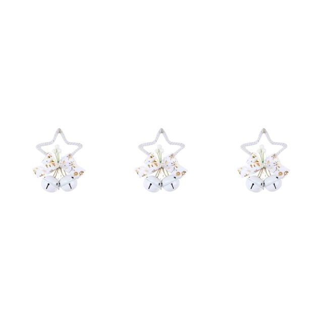 Matsuzay Colgante Navidad Estrella Campana Decoración Atmósferas Decoración Navideña Decorativa Type1 NO1