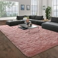 thumbnail image 5 of Lochas Soft Shag Carpet Fluffy Rug for Living Room Bedroom Big Area Rugs Floor Mat Home Decor, 6'x9',Sakura Pink, 5 of 7