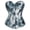Multicolor, variant on Corsets for Women Top Bustier Overbust Print Graffiti Color Matching Lingerie Vintage Plus Size Burlesque 2XL