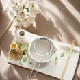 thumbnail image 5 of Eurhowing 7-Piece Matcha Whisk Set, Japanese Matcha Tea Set with Bamboo Whisk, Ceramic Bowl, Scoop & Sifter, Complete Ceremony Kit, Gift, White, 5 of 7