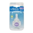 thumbnail image 2 of Dr. Brown's Standard Silicone Nipple Level 4, 2-Pack, 2 of 2