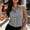 A782 Black, variant on Womens Shirts Plaid Gingham Check Sleeveless Button Down Collared V Neck Slim Fit Casual Blouses Classic Vintage Country Style Breathable Cotton Summer Tops