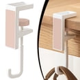 thumbnail image 2 of Cozival Desk Hook, Purse Hook for Table, Purse Holder for Table, Clip-On, No-Drill, Portable Bag Hanger for Office, Classroom, and Dining Areas, 2 of 6