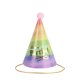 thumbnail image 4 of Sombrero de cumpleaños para niño y niña, gorro de cono de papel, gorros de bola con purpurina dorada con pompones, decoraciones para fiesta de Baby Shower, 4 of 4