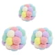 thumbnail image 2 of Bolas coloridas para gatos, bolas elásticas coloridas, seguridad suave con campana, pelotas hinchables de felpa, juguetes interactivos, 2 of 8