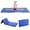 Blue, variant on CL.HPAHKL Folding Gymnastics Mat 2'x6'x2'' Portable Lightweight Tumbling Mat for Kids Adults Yoga Home Gym Fitness, CM