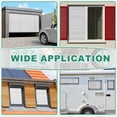 thumbnail image 6 of Reflective Bubble Insulation Sheet, Double Side Aluminum Foil Bubble Shield, Aluminum Foil Thermal Insulation Radiant Barrier for Windows, RV, Roof, Garage Door (23.6IN X 6.56FT), 6 of 6