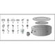 thumbnail image 4 of Replacement P05767 Air Valve Caps for Lay Z Spa Inflatable Hot Tub - Secure Seal & Easy Installation, 4 of 5