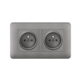 thumbnail image 1 of Enchufe de pared Gloria 16 a Toma de Corriente Puertos de Carga dobles Retardante de Llama, 1 of 9