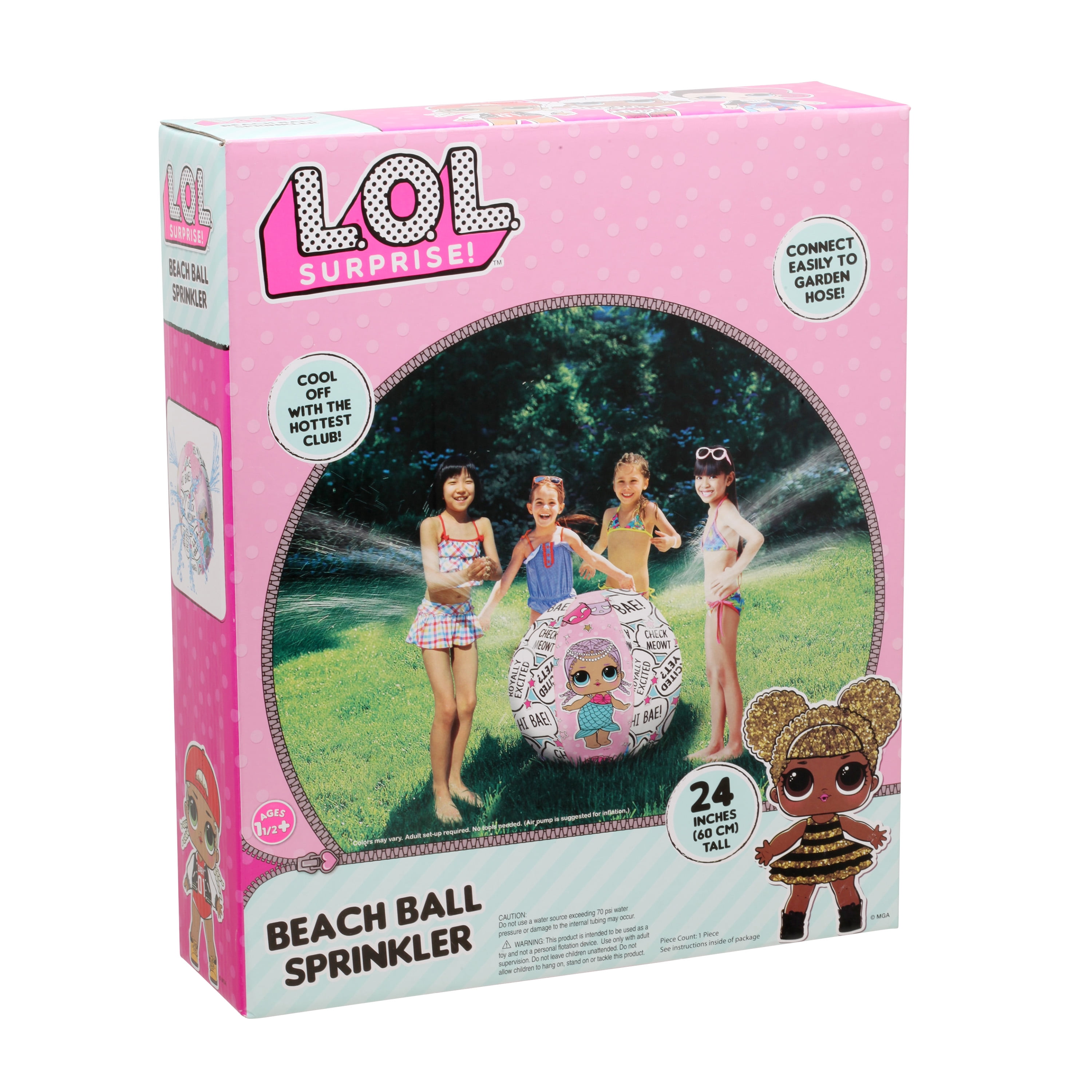 L.o.l Beach Ball Sprinkler - Walmart 