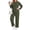 Green, variant on Uvplove Women's Plus Size 2 Piece Hoodie Outfits - Ribbed Knit Hooded Sweatshirt & Wide Leg Pants Set, Cozy Fall Winter Loungewear,Green,3XL