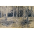 thumbnail image 3 of Santiago Rusiñol 18x13 Black Modern Framed Museum Art Print Titled - Grove (1880-1885), 3 of 5