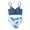 F, variant on BULLPIANO Teen Girls Bikini Beach Swimwear 2 Piece Swimsuits Printing Bathing Suits 7-13 Years