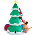 thumbnail image 5 of PayUSD 7FT Christmas Inflatables Decoration Outdoor LED Lights Santa Claus Being Chased Up the Tree Blow Up Xmas Decor Lawn Yard Patio Garden Christmas Decor Indoor Festive Holiday Spirit, 5 of 12