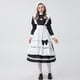 thumbnail image 1 of Disfraz clásico de sirvienta de Manor Abbey, disfraz de sirvienta francesa de Lolita, camarero de cafetería, disfraz de carnaval, vestido de fiesta elegante de Halloween, 1 of 5
