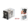 thumbnail image 2 of Unique Bargains JQX-13F DC 12V Coil 8 Pin DPDT Power Relay, 2 of 2