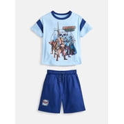 Masters of the Universe Boys Graphic Tee and Shorts Set, 2-Piece, Sizes 4-16