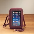 thumbnail image 2 of Multi-Comparent Cellphone Purse with Touch Screen, 2 of 8