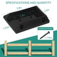 thumbnail image 4 of Eapele 20pcs Deck Railing Brackets Connectors for 2x4 Railing Wood Post with 120pcs Wood Screws, 4 of 4