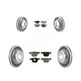 thumbnail image 1 of Transit Auto Front Rear Coated Disc Brake Rotors and Semi-Metallic Pads Kit for Car 2014-2015 BMW 335i GT xDrive Without Blue Painted Calipers KGF-101169, 1 of 2