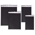 thumbnail image 2 of 4x8, 5x9, 6x10, 8x12 Black Matte Kraft Bubble Mailers! Colorful Unique Quality Padded Envelope Shipping Mailers, Cushioned Peel n Seal NEW!, 2 of 10