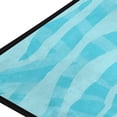 thumbnail image 2 of Area Rugs Carpet for Bedroom Floor Kitchen Rugs Abstract Blue Zebra Striped Bedside Runner Rug Living Room Washable Non Slip 39×20in Sofa, 2 of 7