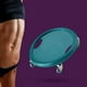 thumbnail image 4 of Rodillo Abdominal Cola para equipos de la aptitud del disco del músculo Abdominal Verde, 4 of 5