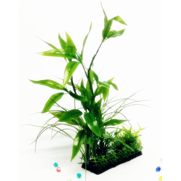 Meidiya Aquarium Plastic Plants for Fish Tank Decorations,Artificial